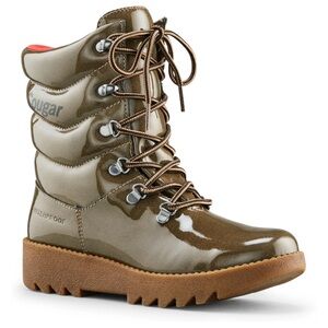 Cougar Wittag Patent Leather Waterproof Winter Boots – Women’s U.S. 9